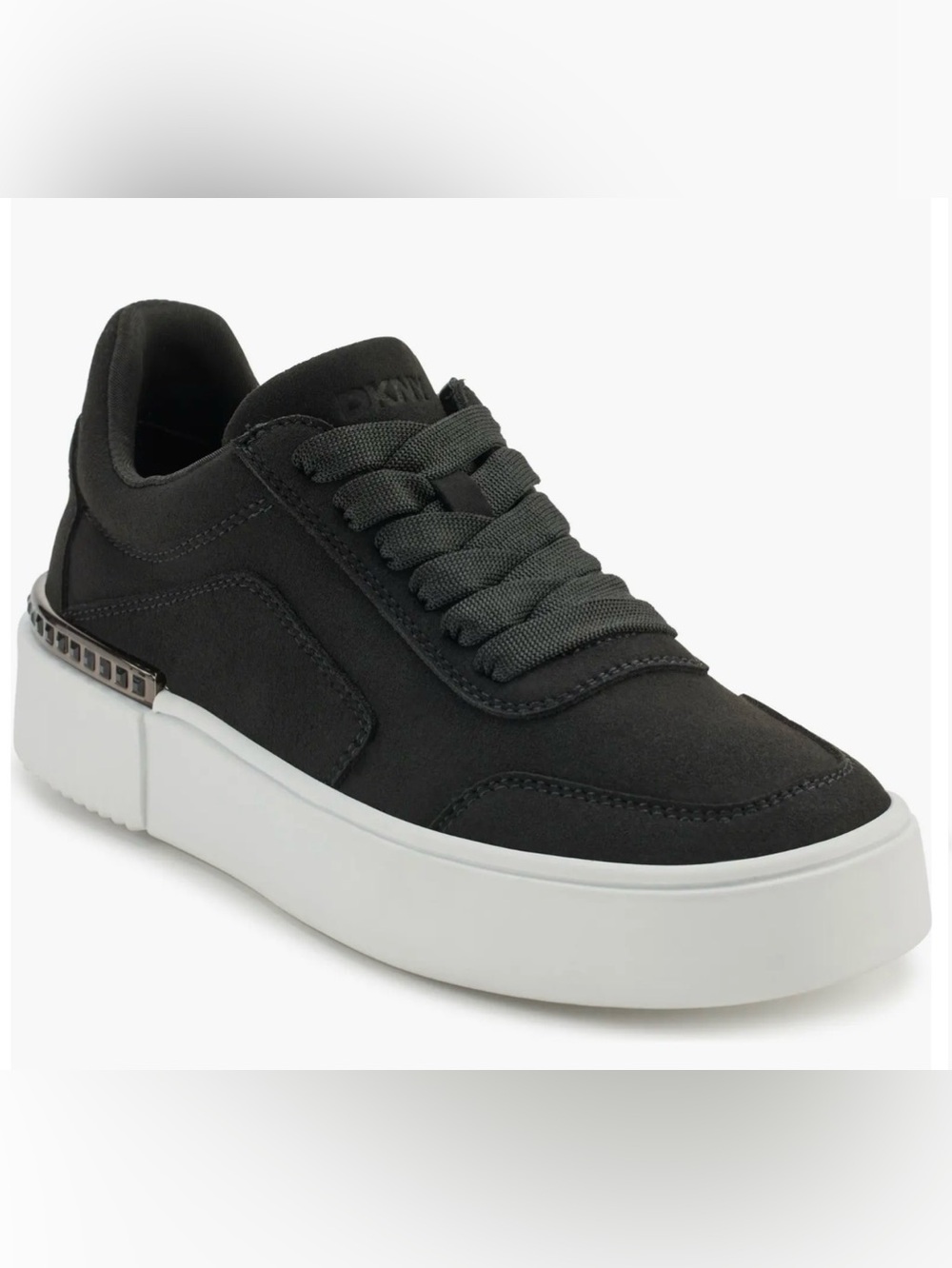 NWT- DKNY ‘Beverley’ Lace-Up Sneaker w/Jeweled Back Detail